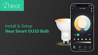 How to Install and Setup Near GU10 Smart Bulb [upl. by Anerac]