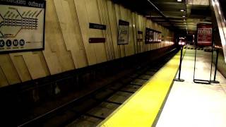 SF Muni Train Ride  Embarcadero Station [upl. by Harhay]