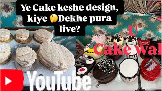 5cake with dool cake ￼ design live [upl. by Crescin]