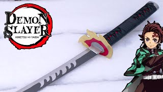 Katana Making  Tanjiro Nichirin V2 Demon Slayer [upl. by Salina]