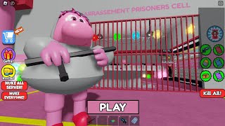 EMBARRASSMENT BARRYS PRISON RUN OBBY EASY MODEroblox [upl. by Moulton715]