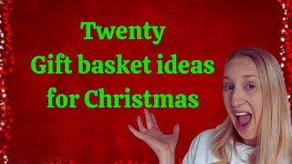 Twenty DIY Christmas gift basket ideas on a budget [upl. by Philippe]