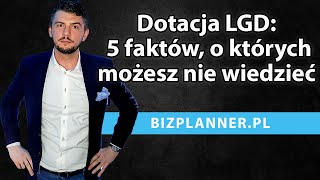 Dotacje LGD 2023  Dotacja dla pracujących  Kto może ubiegać się o dotacje z LGD Nawet 100 tys [upl. by Aro]