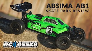 Absima Ab1 Buggy  Skate Park Review [upl. by Canice769]