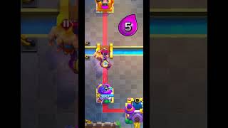 Defense MK evo with every elixir supercell shortvideos gaming clashroyle games shorts [upl. by Bang971]