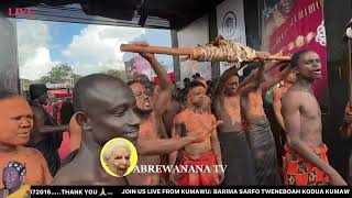 LIVE Final funeral rites of the late Kumawuhene Barimah Asumadu Sakyi Ababio [upl. by Richmound]