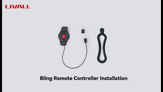 LIVALL Bling Remote Controller Installation for PikaBoost 2 [upl. by Terti]