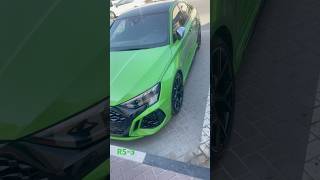 Audi rs3🔥automobileluxury Car shortvideo viralvideo luxurycar youtubeshorts subscribe 😎😈 [upl. by Noryk199]