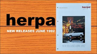 HERPA NEW RELEASES JUNE 1992 HD [upl. by Aikrahs631]