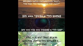 VINE DISPLAYS HOW GOD CREATESFROM POINT OF ORIGIN quotDIVquot 🟰 LIGHT via SUN TO PHYSICAL FORMATION [upl. by Neeka]