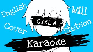 「KARAOKE」  Young Girl A English cover  Will Stetson  Off Vocal [upl. by Akibma]