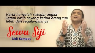 Didi Kempot  Sewu Siji  Dangdut Official Music Video [upl. by Onailimixam396]