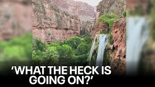 Dozens report illness after visiting Havasupai Falls [upl. by Ayle]