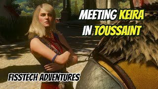 Geralt meets Keira in Toussaint  Witcher 3 [upl. by Nawyt]