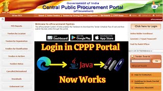 how to login eprocurement in windows 11 edge browser  java configuration in windows11 [upl. by Acnayb724]