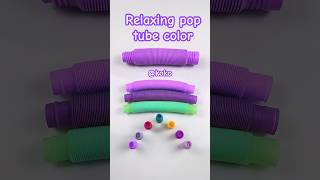 Color changing relaxing Voicing and of pop tube asmr creative satisfyingrelaxing voicings [upl. by Victorie]