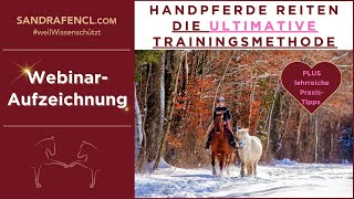 💖🐎 Handpferde Reiten  PferdetrainingsWebinarAufzeichnung 🐎✨ [upl. by Ahgiela462]