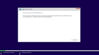 Cannot Install Windows 11 Does not meet the system requirementsvestechinfo4407 [upl. by Benjy]