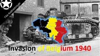 1940  The Invasion of Belgium [upl. by Baillie]