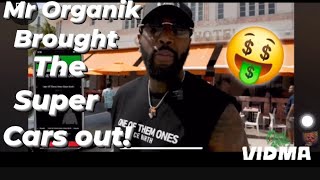 He brought the super cars out South beach Miami MrOrganik viral trending [upl. by Eladnor]