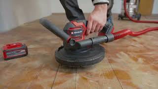 Einhell TPDWS 18225 Li BL Solo 18v Power XChange Brushless 225mm Drywall Polisher [upl. by Ithaman]