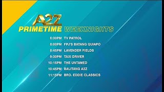 A2Z  Primetime Weeknights December 02  December 06 2024 [upl. by Atirahs]