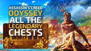 All 20 Legendary Chest Locations Assassins Creed Odyssey [upl. by Ellinnet]