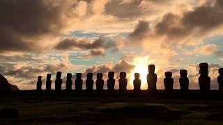 Sunrise at Tongariki  Easter Island  Mahinatur  November 2017 [upl. by Eenyaj]