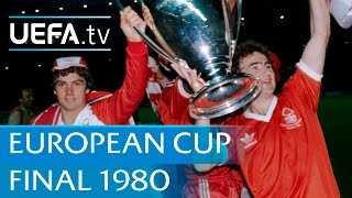 1980 final highlights Nottingham Forest 10 Hamburg [upl. by Einnig]