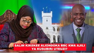 EXCLUSSIVEINTERVIEW SALIM KIKEKE ANAJUTIA KUONDOKA BBC SWAHILI [upl. by Eselahc]