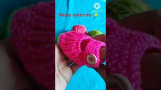 💖💝Super easy pink boots🌺🔔sdboutique7548 shorts babybooties [upl. by Hau]