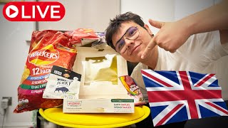 Britische Snacks probieren [upl. by Yrol]