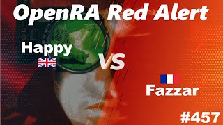 OpenRA Shoutcast 457 RAGL Semifinals Happy versus Fazzar Red Alert [upl. by Mitchiner]