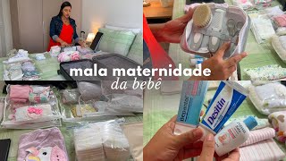 Mala de Maternidade para Bebê como organizar  Só o básico  O que vou levar para hospital 🏥 [upl. by Enitsyrhc]