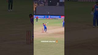 ABHISHEK SHARMA 🔥👑 shortspage indianbatsman indiancaptain indiancricketer abhisheksharma [upl. by Leavy974]