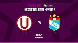 🔴UNIVERSITARIO VS SPORTING CRISTAL  LIGA FEMENINA APUESTATOTAL 2024  Viveel HexagonalFinalxNativa [upl. by Kerrin]