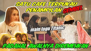 Satu Cafe Terpukau Lihat Penampilan Gembel Ini Padahal Awalnya Diremehkan Main Lagu TITANIC [upl. by Jardena]