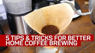 5 tips for brewing better coffee at home [upl. by Dogs464]