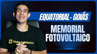 Memorial Descritivo padrão Equatorial  GO [upl. by Enneiluj]