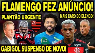 FLAMENGO FAZ ANUNCIO OFICIAL DE JOGADOR MAIS CARO DO ELENCO DEU RUIM PARA GABIGOL PLANO B MENGÃƒO [upl. by Terence]