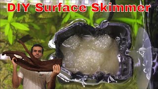 DIY surface skimmer biofilm remover [upl. by Eveam]