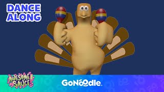 Maraca Turkey  Dance Along  Songs for Kids  GoNoodle [upl. by Joni]