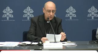 Good press conference by Cardinal Fernández on new norms for Marian Apparitions [upl. by Magan]