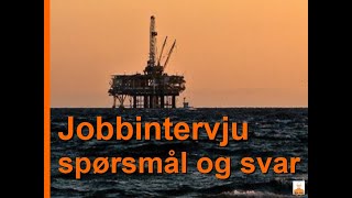 Jobbintervju spørsmål og svar [upl. by Rocca]