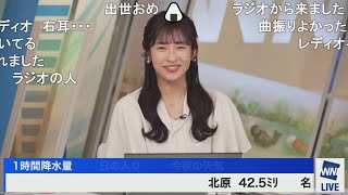 【山岸愛梨】今朝のNHKラジオへの出演を振り返るあいりん ニコ生コメント付き [upl. by Artema6]