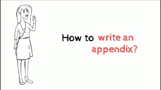 How to write an appendix  MakeMyAssignmentscom [upl. by Halsey]