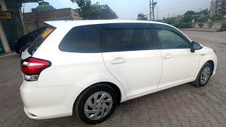 Toyota Corolla Fielder 2018 Hybrid Review  Test Drive of Toyota Fielder 2018  Auto Point [upl. by Alasteir997]