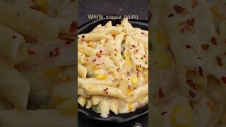 White Sauce Pasta shorts asmr asmrsounds pasta whitesoucepasta streetfood chinese [upl. by Theurer]