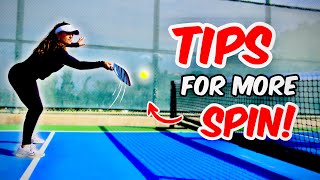 Why 90 of Pickleball Players Cant Get Spin [upl. by Pears]