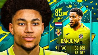 100 WORTH IT 🤩 85 Moments Danjuma Player Review  FIFA 23 Ultimate Team [upl. by Hannahc761]